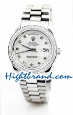 Rolex Replica Day Date Silver 21