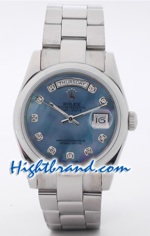 Rolex Replica Day Date Silver 10