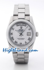 Rolex Replica Day Date Silver 14