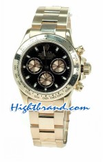 Rolex Daytona Swiss Pink Gold Watch 01