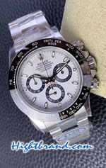 Rolex Daytona Ceramic White Dial Swiss Clean V2 Replica Watch 05