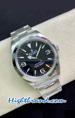 Rolex Explorer I Black Dial 36mm Swiss AR Replica Watch 02