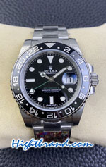 Rolex GMT Masters II Green Hand Black Dial - Swiss Clean Replica Watch 02