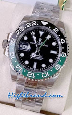 Rolex GMT Spirt Black Dial Replica Watch 13