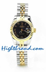 Rolex Replica Datejust Two Tone Ladies Watch 18