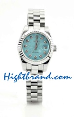 Rolex Replica Datejust Silver Ladies Watch 12