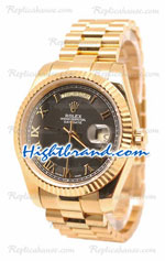 Rolex AAA Day Date II Gold Swiss Replica Watch 21