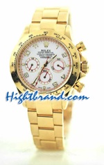 Rolex Daytona Gold White Face 15