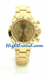 Rolex Daytona Gold Face 16