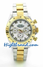 Rolex Daytona Two Tone White Face - 18