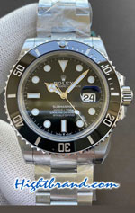 Rolex Submariner Black Dial Ceramic Swiss Model 3135 Replica Watch