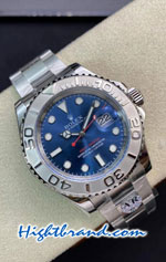 Rolex Yachtmaster Blue Dial Swiss AR Replica Watch 01