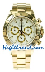 Rolex Replica Daytona Gold Swiss Watch 01