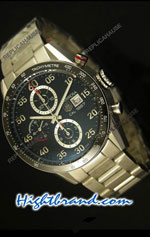 Tag Heuer Carrera Calibre 1887 Black Swiss Watch 10