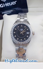 Tag Heuer Diamond Black Dial Ladies 33mm Replica Watch 03