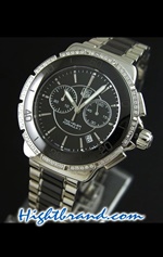 Tag Heuer Formula 1 Chronograph Black Ceramic Diamond Ladies 40mm Swiss Replica Watch 03