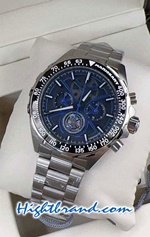 Tag Heuer Mariokart Chronograph Blue Dial 44mm Replica Watch 04