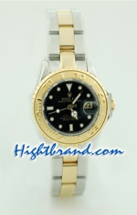 Rolex Yachtmaster Two Tone Ladies Size 7