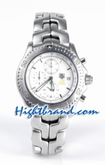 Tag Heuer Replica Ayrton Senna - White Face