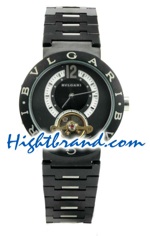 Bvlgari Replica Tourbillon PVD Coated Watch 02