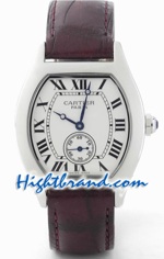 Cartier Tortue Replica White Face