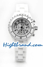 Chanel J12 Authentic Ceramic Chrono Ladies 2