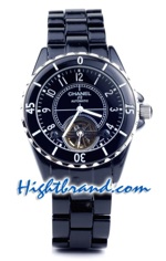 Chanel J12 Black Classic Tourbillon - Super King S