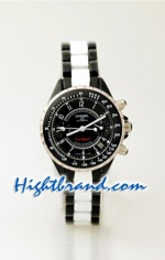 Chanel J12 Superleggera Chronograph Black Ladies 3