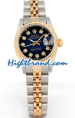 Rolex DateJust Two Tone Ladies - 15