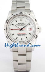 Rolex DateJust Turn O Graph White Face