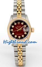 Rolex DateJust Two Tone Ladies - 11