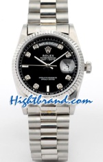 Rolex Day Date Black Face