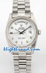 Rolex Day Date Silver - 3