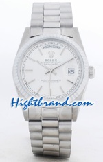 Rolex Day Date Silver - 1