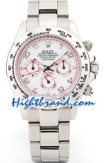 Rolex Replica Daytona - Red Hands White Dial 3