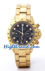 Rolex Replica Daytona Gold Diamond - 12