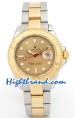 Rolex Replica Yacht Master Two Tone Mens Size 4