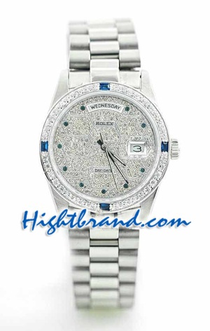 Rolex Day Date Diamond - 11