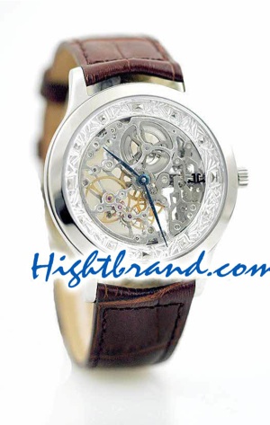 Jaeger LeCoultre Skeleton Swiss Replica Watch 2